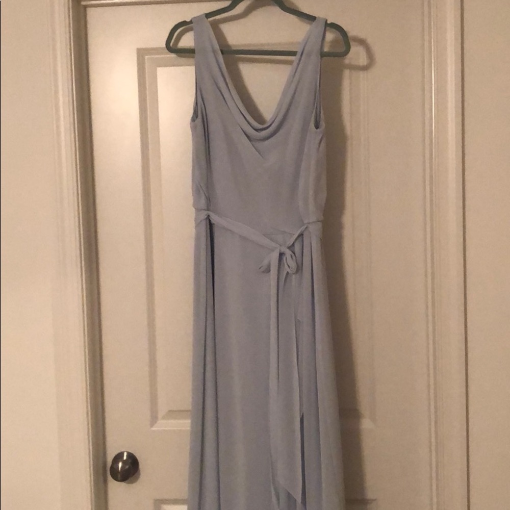 Frost Blue Full Length Gown